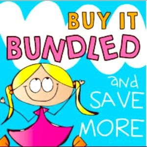 2 or more bundled item will get you a discount!